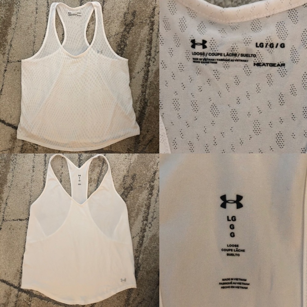 BUNDLE of 2: Under Armour HeatGear Loose Tanks